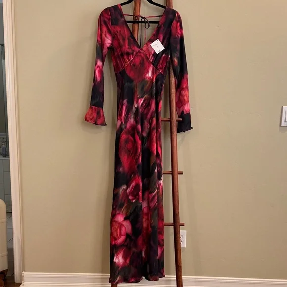 Skatie Massi Maxi Dress Satin - Amour - Picture 6 of 6